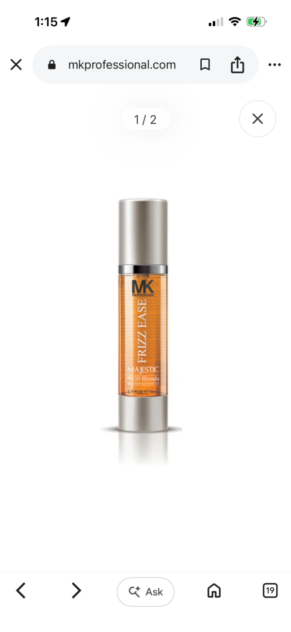 Majestic Frizz Ease Oil 50ML